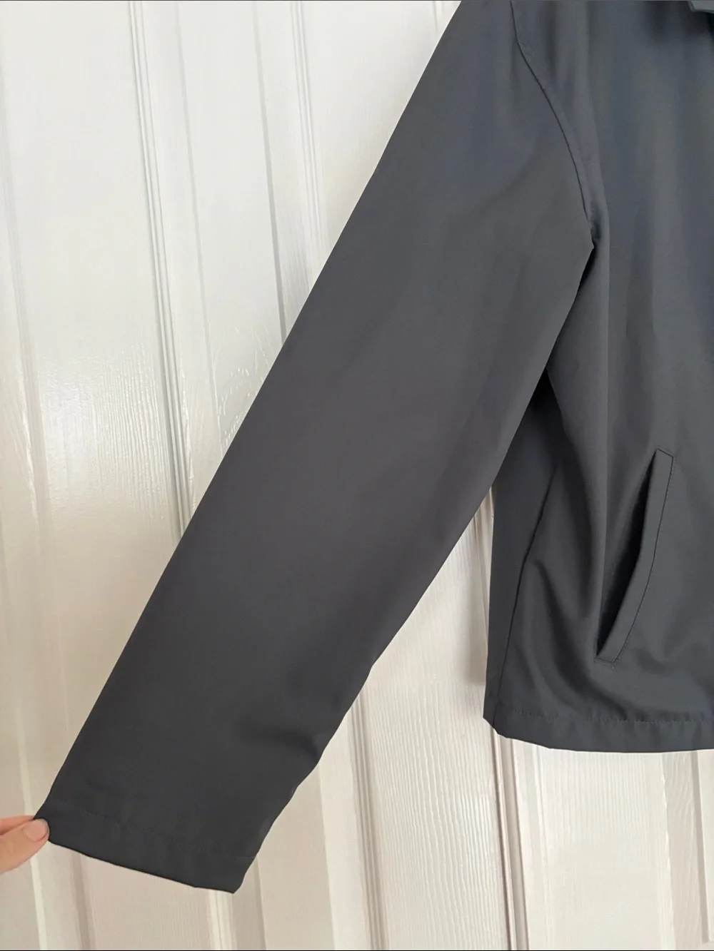 Structure Men's Dark Gray Full zip Weathering Jacket Size medium